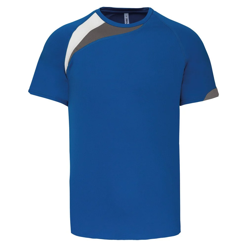 Proact PA436 Sport T-shirt – Sportief Koningsblauw / Wit / Stormgrijs