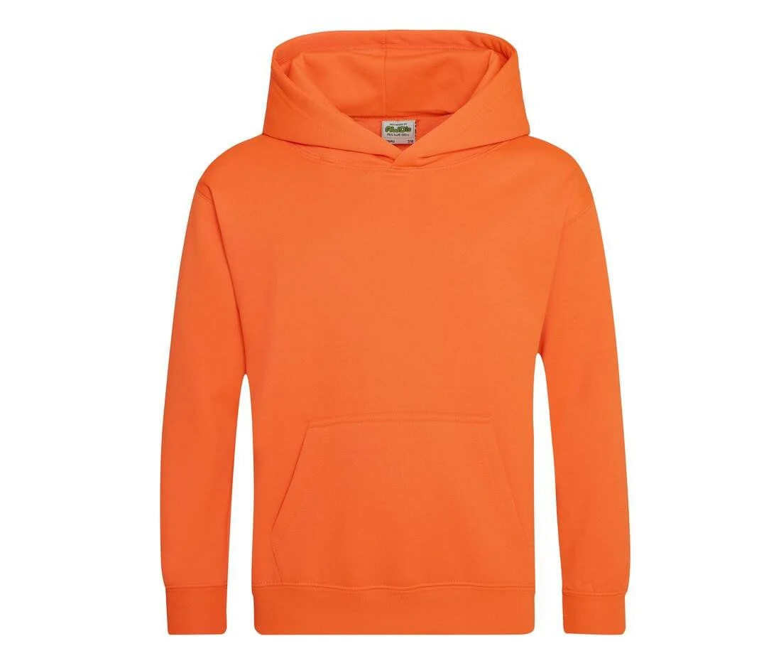 AWDIS JH004J Electric Kinderhoodie – Electric Orange