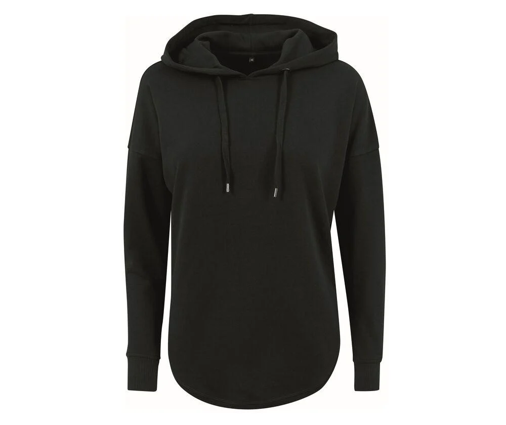 Build Your Brand BY037 Oversized Hoodie Dames – Black