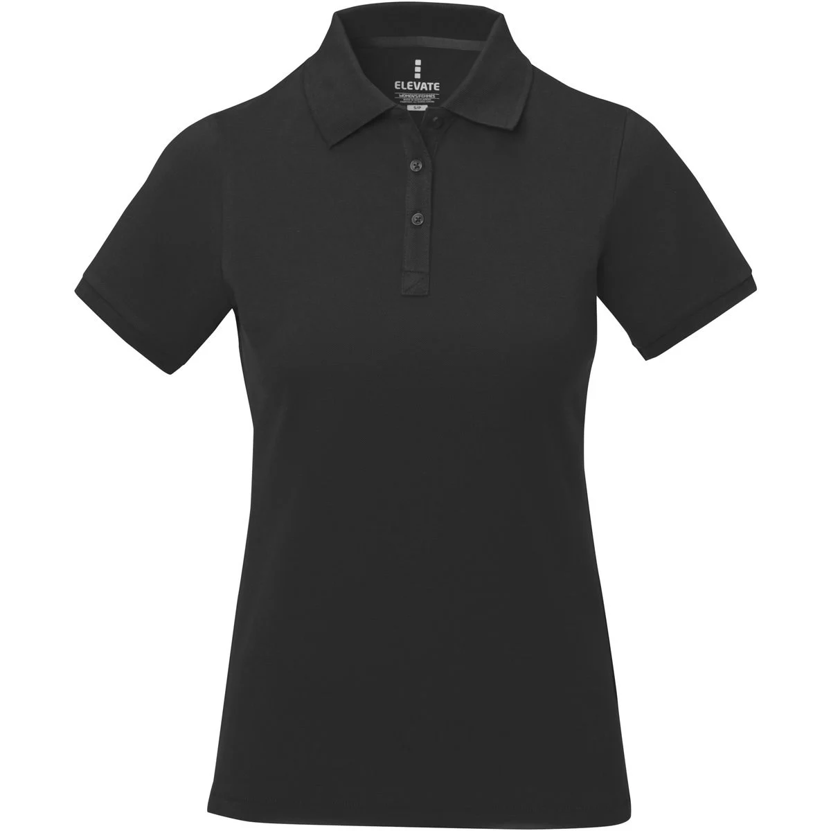 Elevate 38081 Calgary Polo Dames – Effen zwart