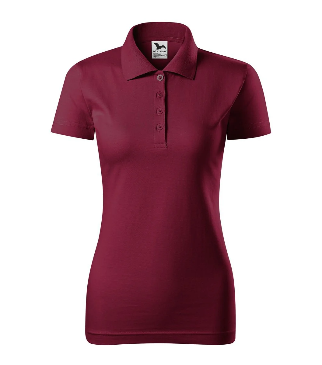Malfini 223 Single Polo Dames – Granaat