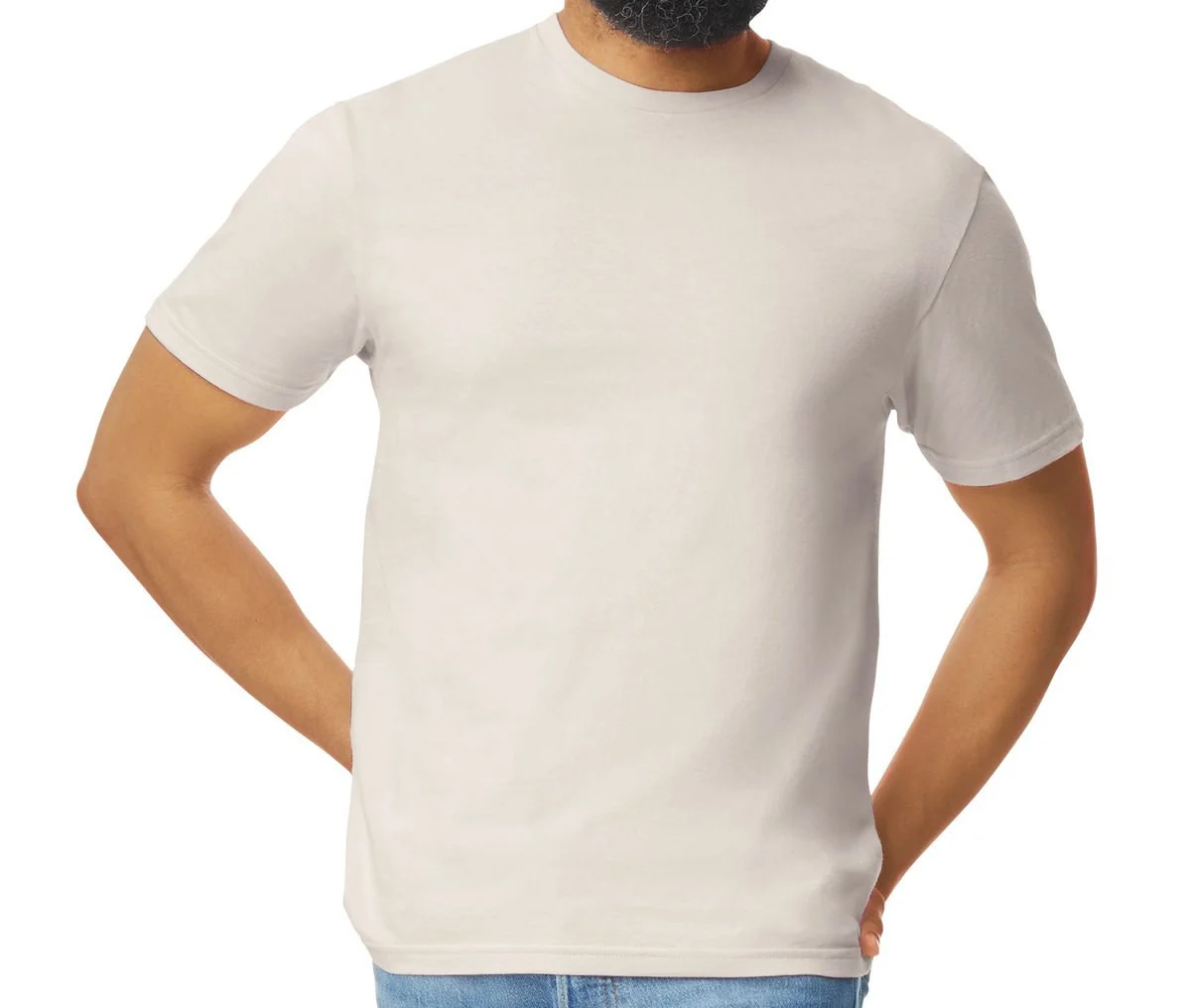 Gildan GN640 Softstyle T-shirt – Off White