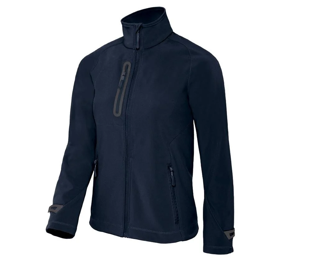 B&C BC664 Softshell Jas Dames – Navy
