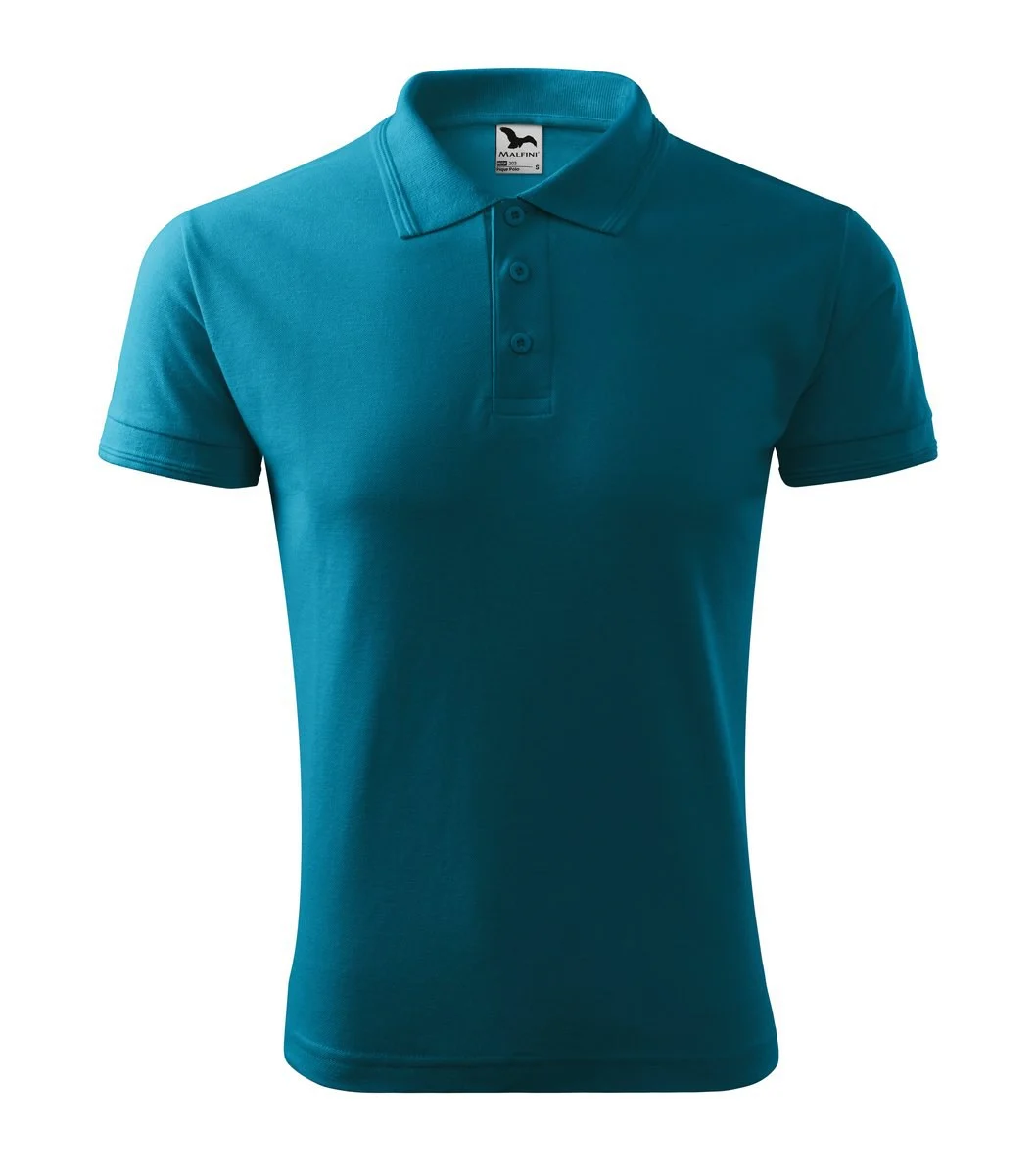 Malfini 203 Polo Heren – turkoois foncé