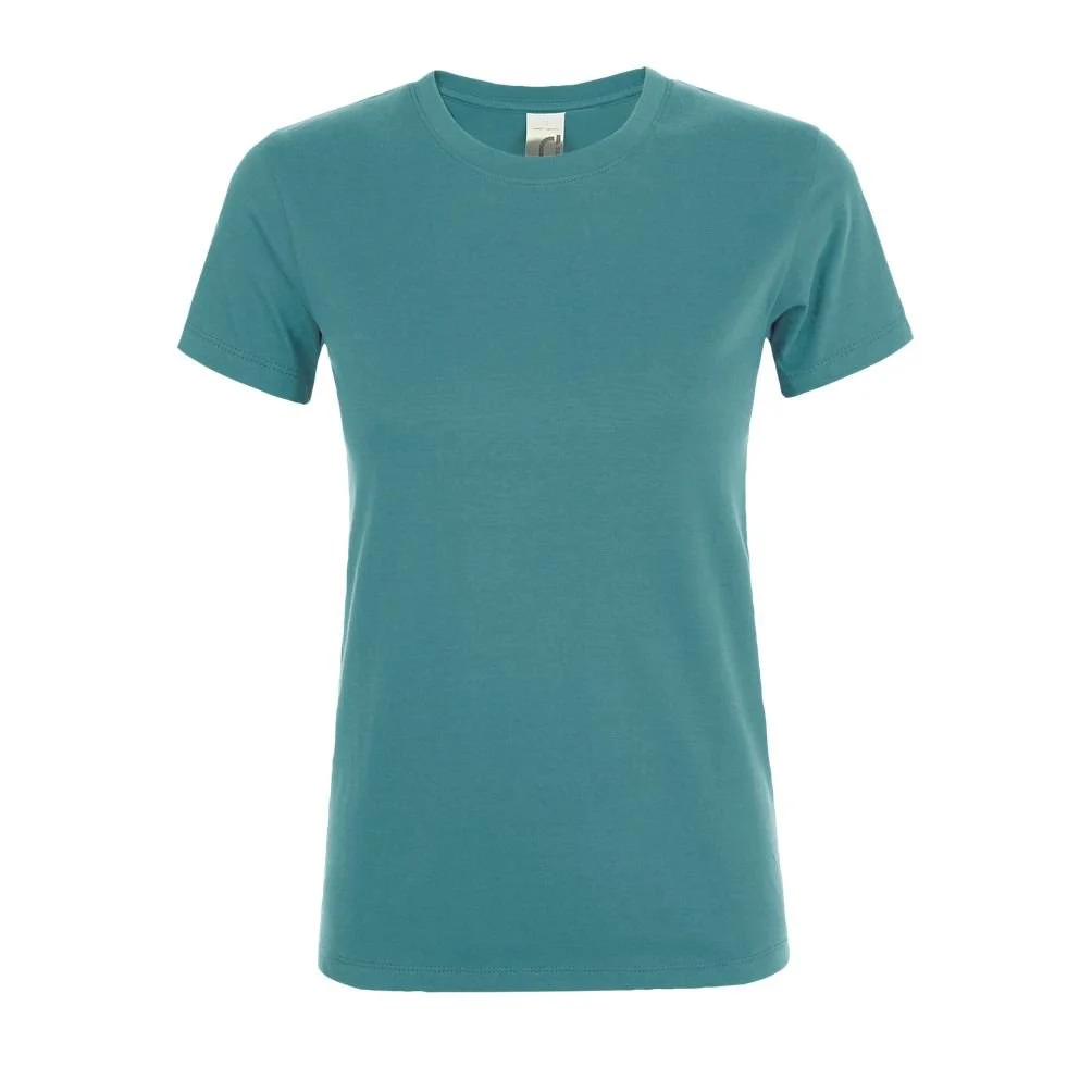 SOL'S 01825 Regent T-shirt Dames – Eend Blauw