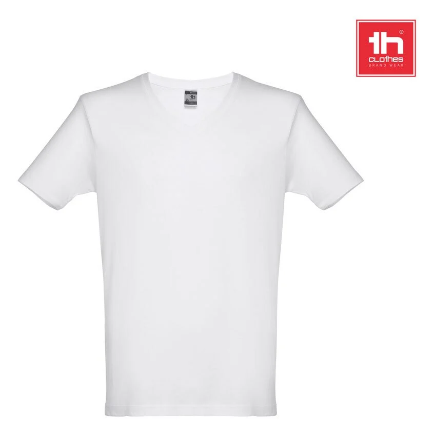 TH Clothes 30115 T-shirt Heren – Wit