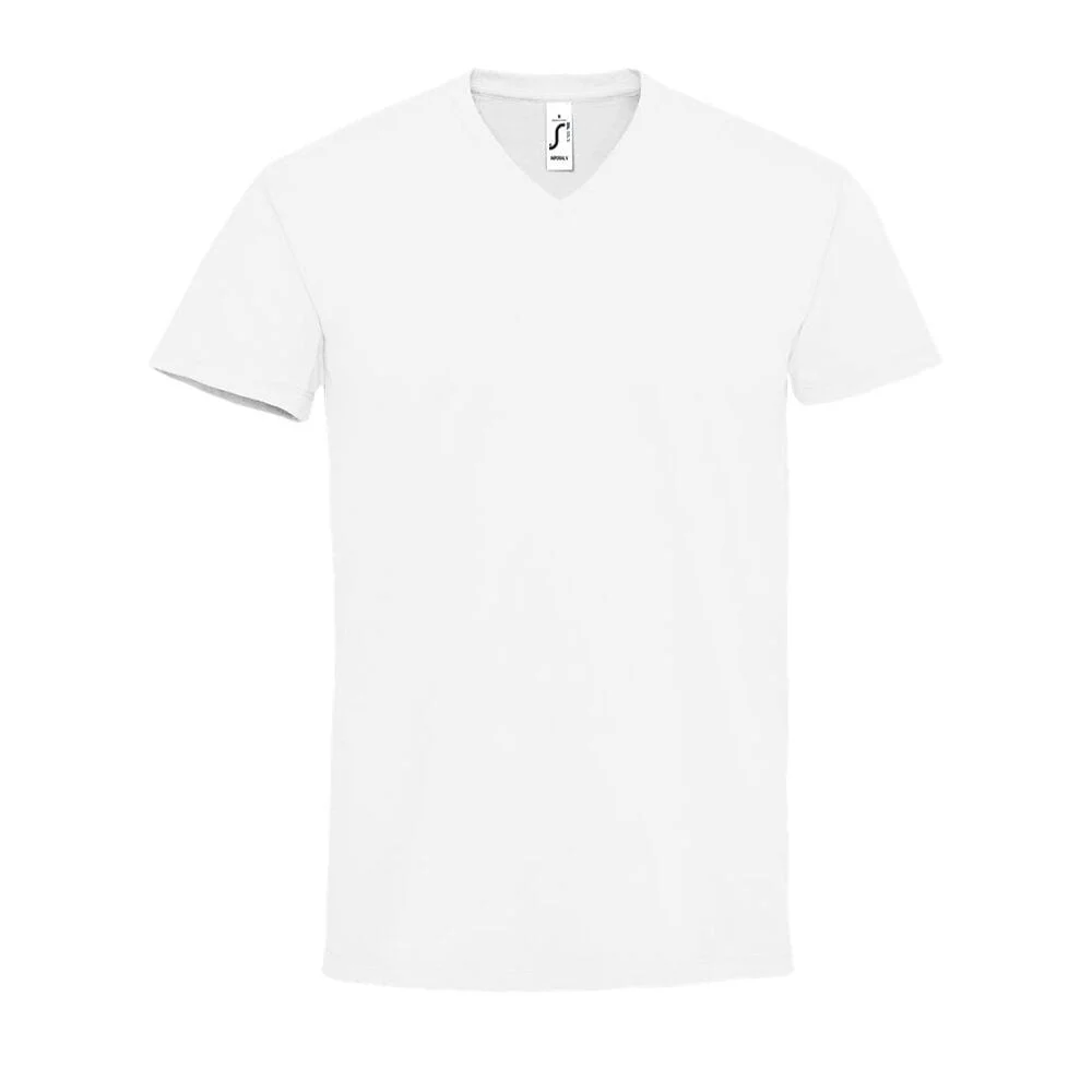 SOL'S 02940 Imperial T-shirt V-hals Heren – Wit