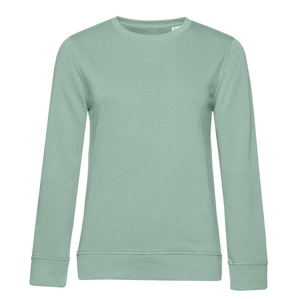 B&C BCW32B Biologische Sweater Dames – Sage