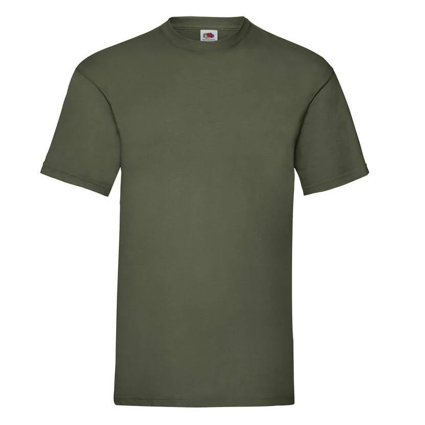Fruit of the Loom SC220 T-shirt Ronde Hals – Classic Olive