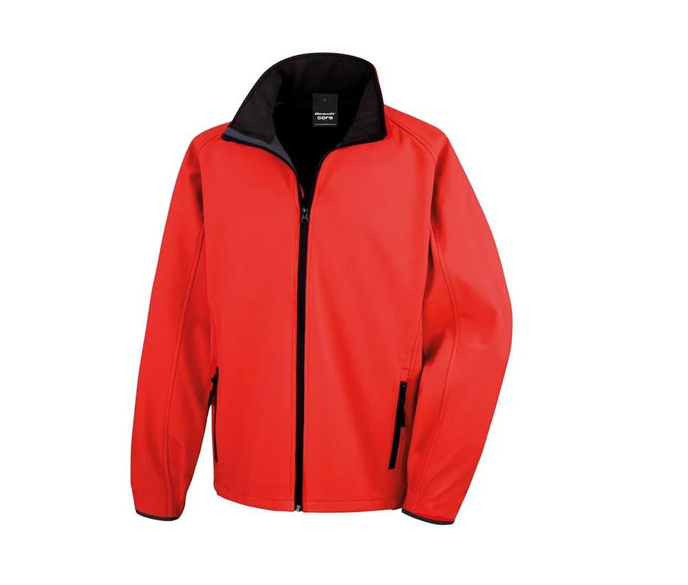 Result RS231 Softshell Jas Heren – Red / Black