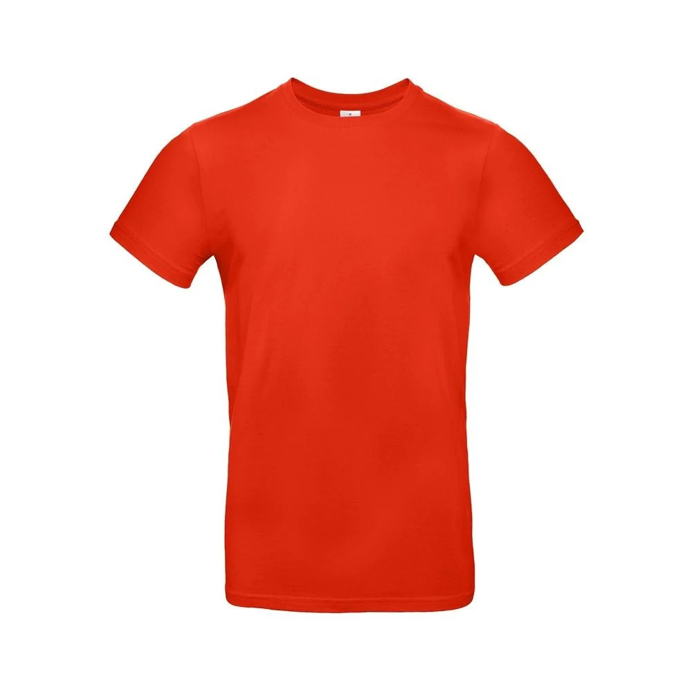 B&C BC03T #E190 T-shirt Heren – Fire Red