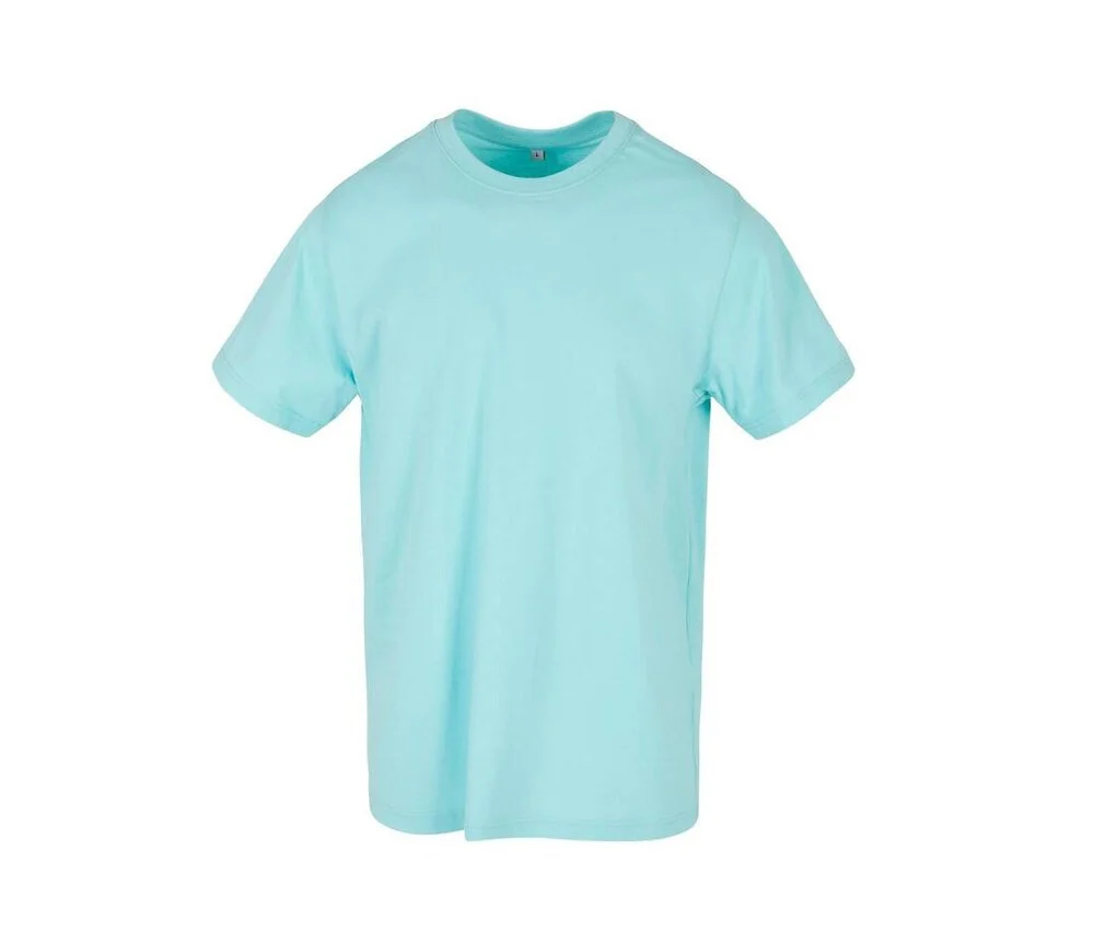 Build Your Brand BY004 T-shirt Ronde Hals – Beryl Blue