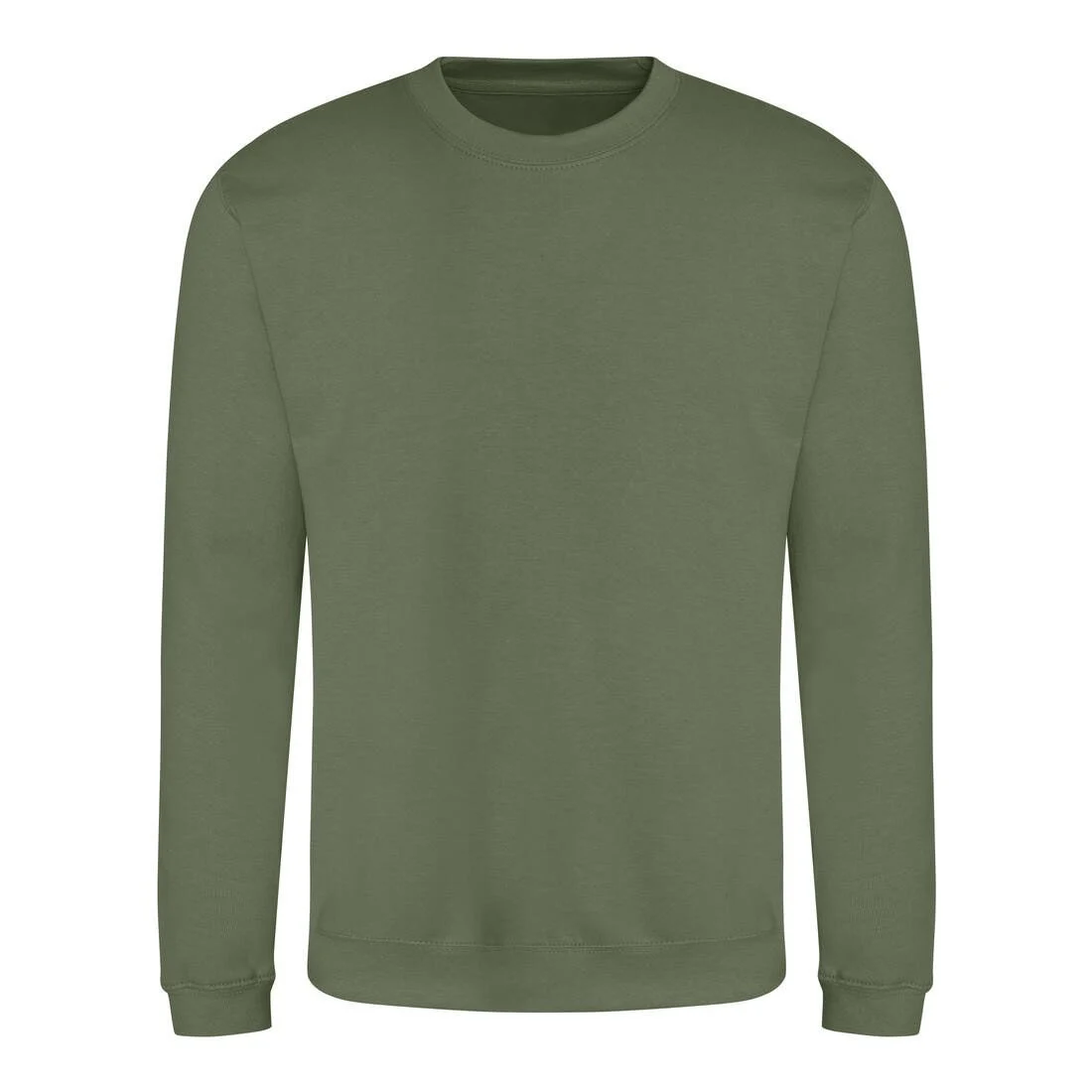 AWDIS JH030 Sweater – Earthy Green