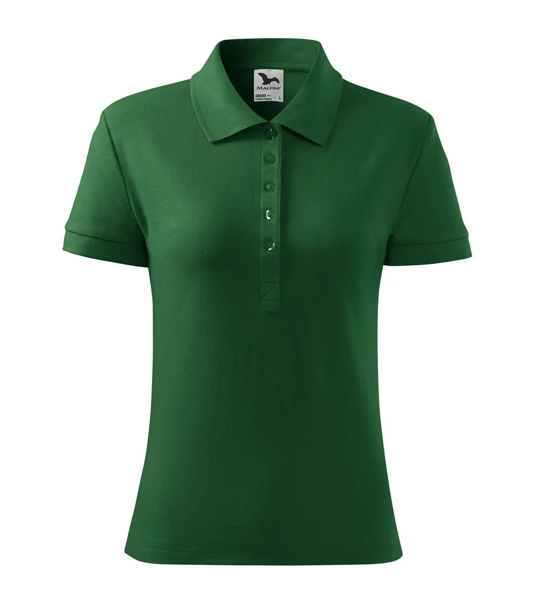 Malfini 216 Heavy Polo Dames – Fles groen