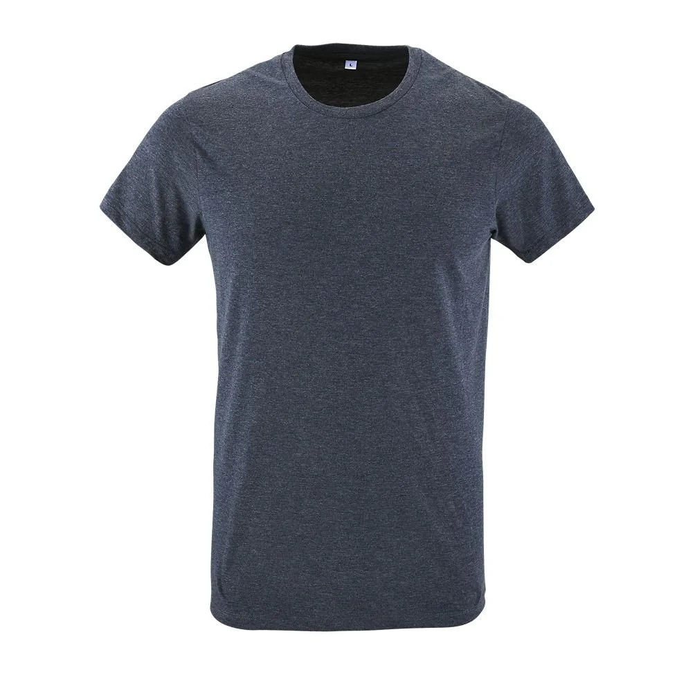 SOL'S 00553 Regent T-shirt Heren – Heather spijkerstof