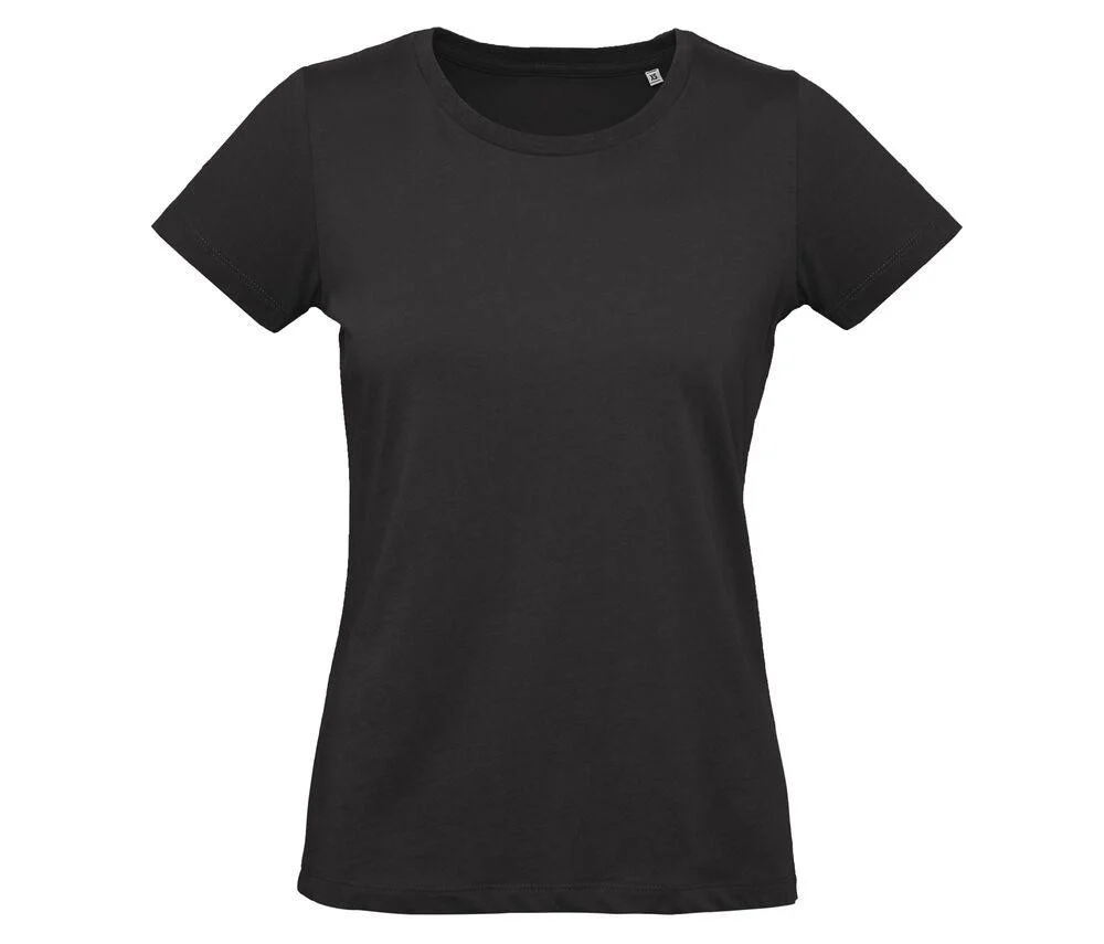 B&C BC049 Inspire Plus T-shirt Dames – Black