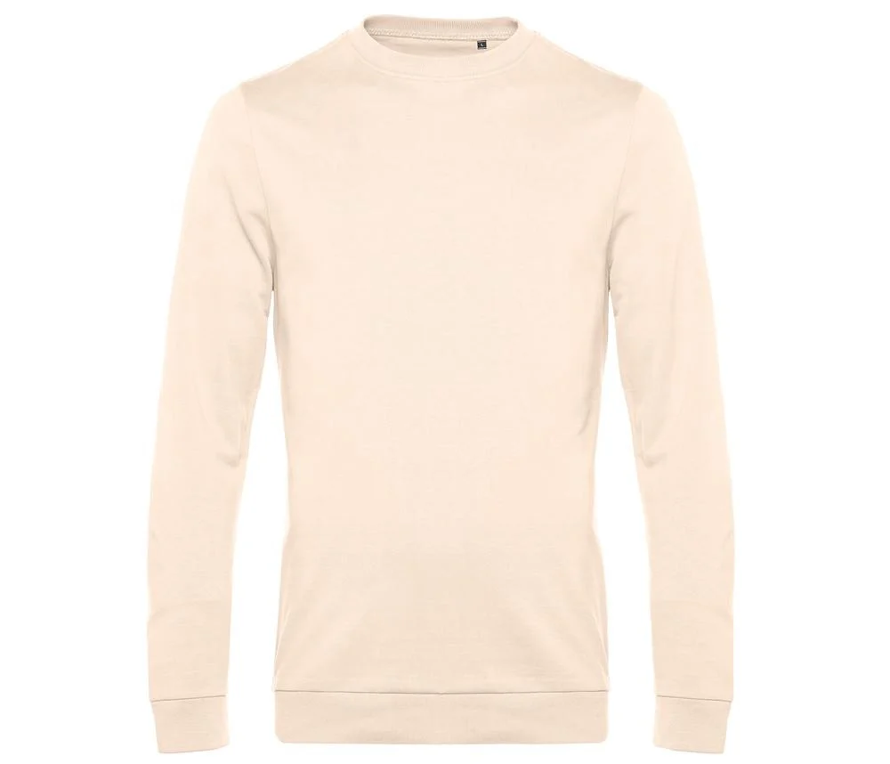 B&C BCU01W Sweater – Pale Pink