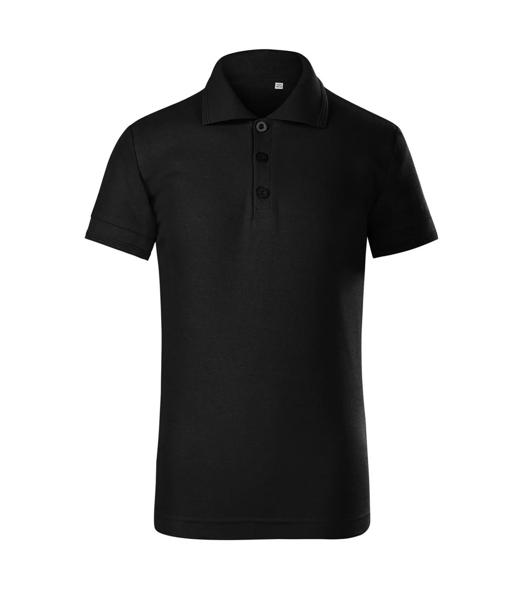 Montparel F22 Polo Kinderen – Zwart