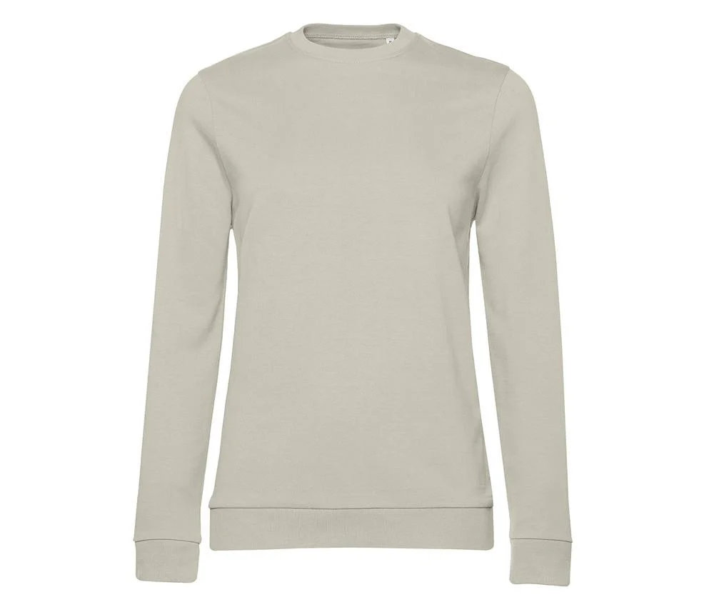 B&C BCW02W Sweater Dames – Grey Fog