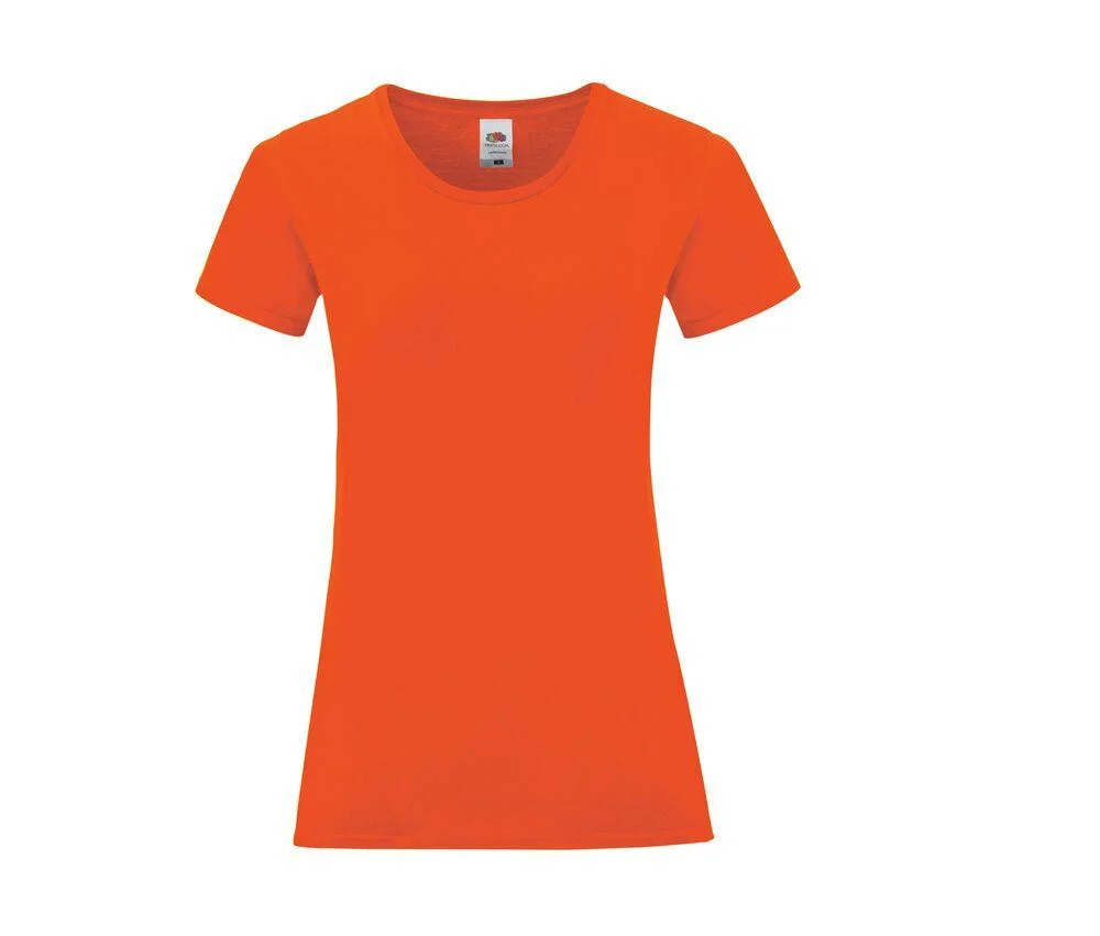 Fruit of the Loom SC151 Iconic T-shirt Dames – Flame
