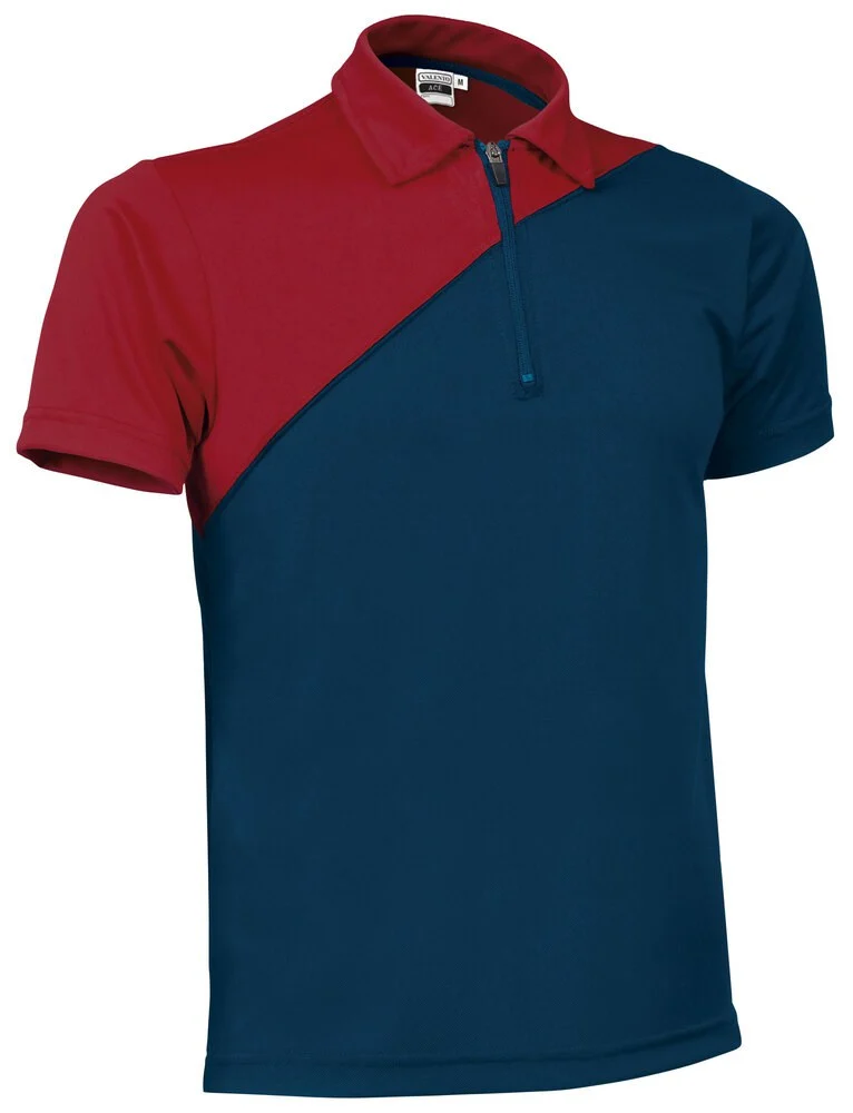 Valento POVAACE Ace Polo – orion navy blue-lotto red