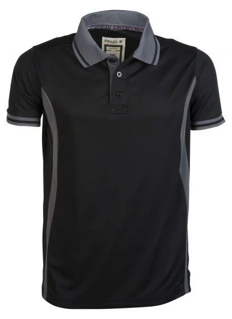 Pen Duick PK105 Sportpolo – Black/Titanium