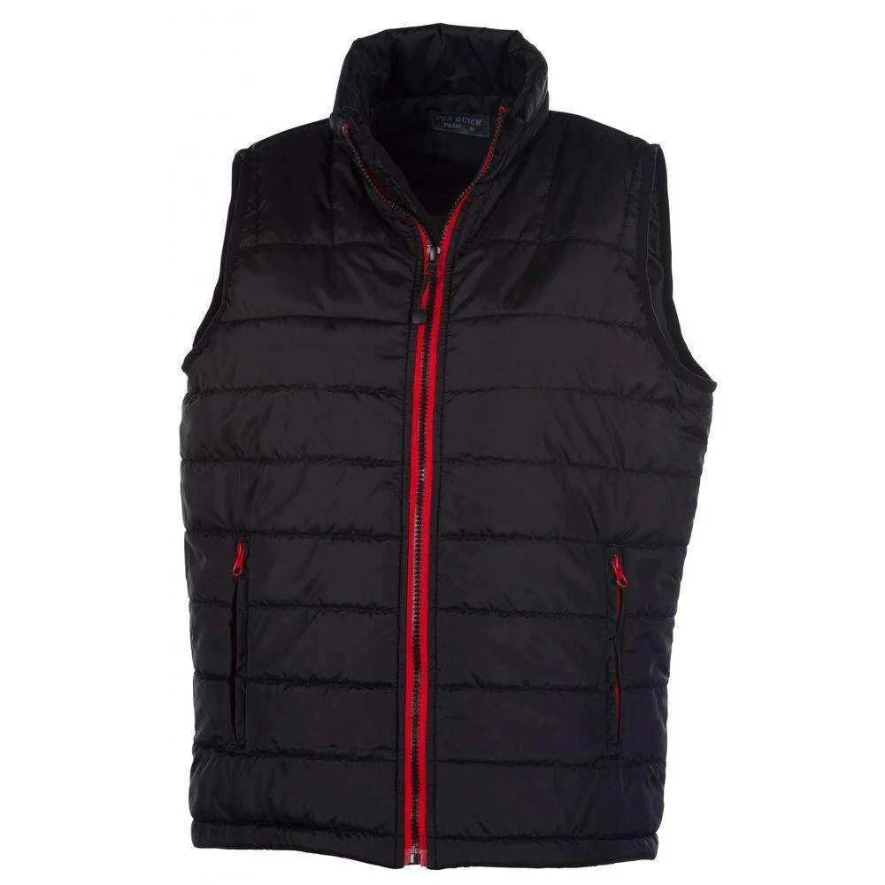 Pen Duick PK311 City Bodywarmer Dames – Black/Red
