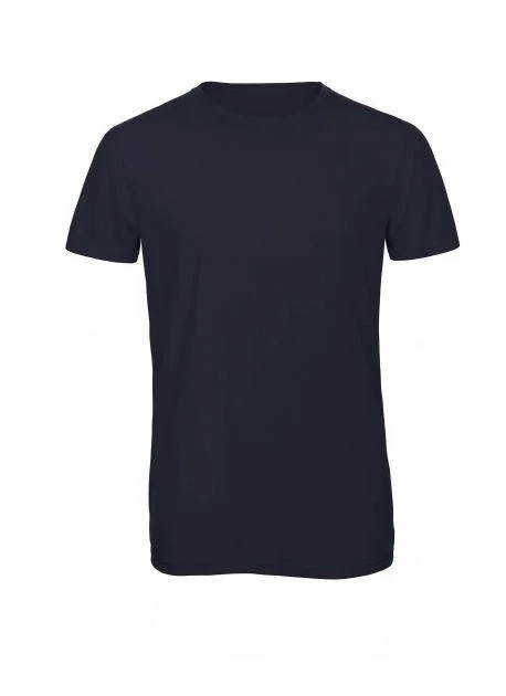 B&C BC055 TM055 Tri-Blend T-shirt Heren – Navy