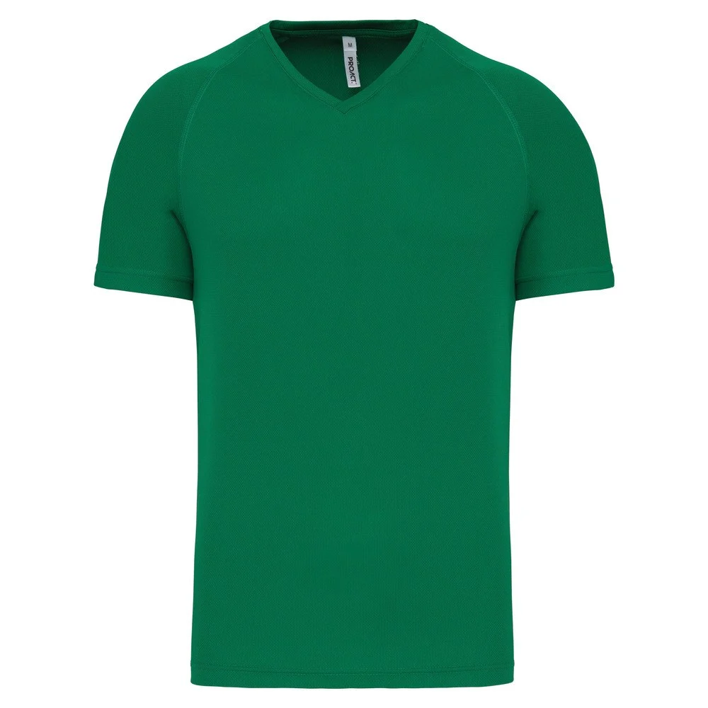 Proact PA476 Sport T-shirt V-hals Heren – Kelly groen