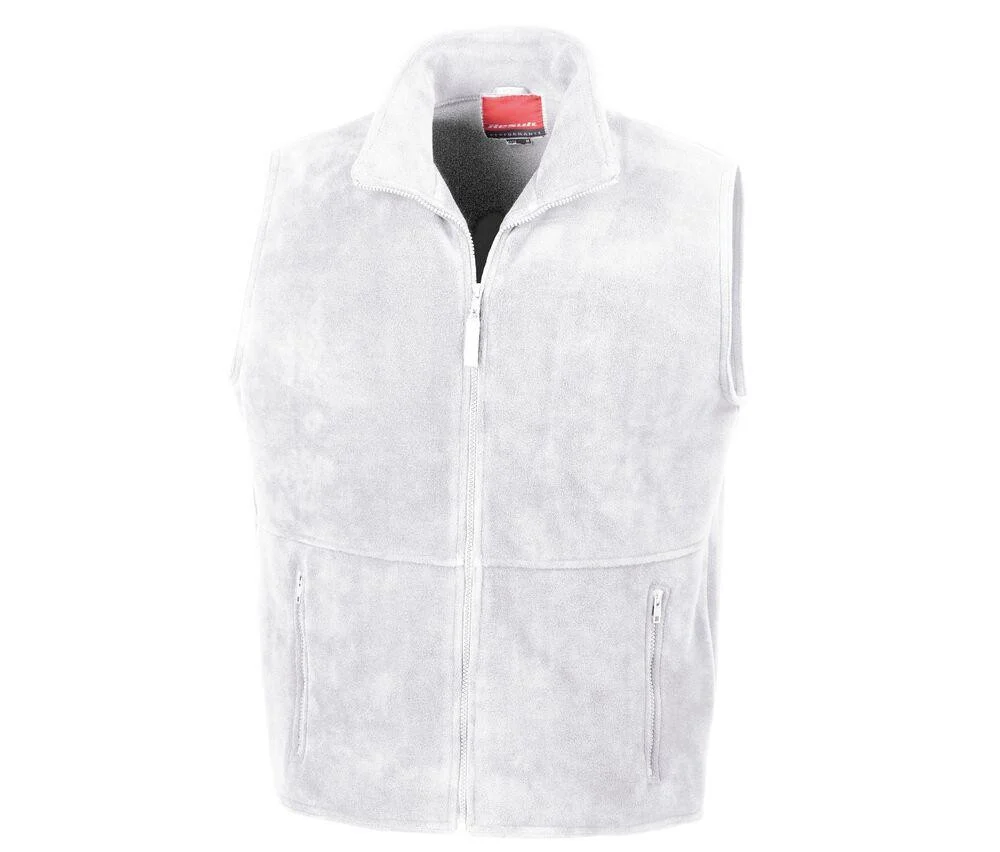 Result RS037 Active Fleece Bodywarmer Heren – White