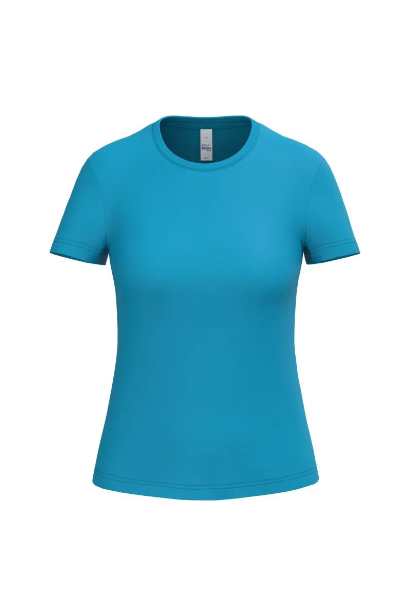 iDeal Basic Brand IB311 T-shirt Dames – Ideal Atoll Blue