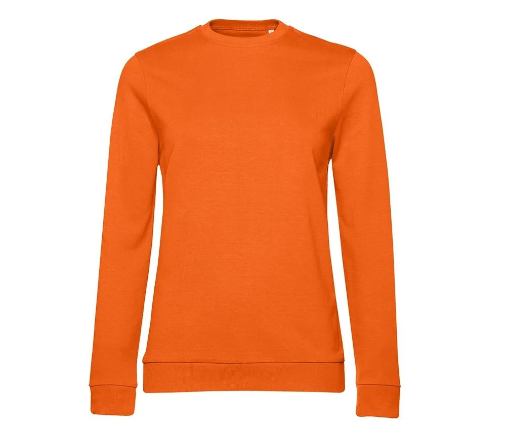 B&C BCW02W Sweater Dames – Pure Orange