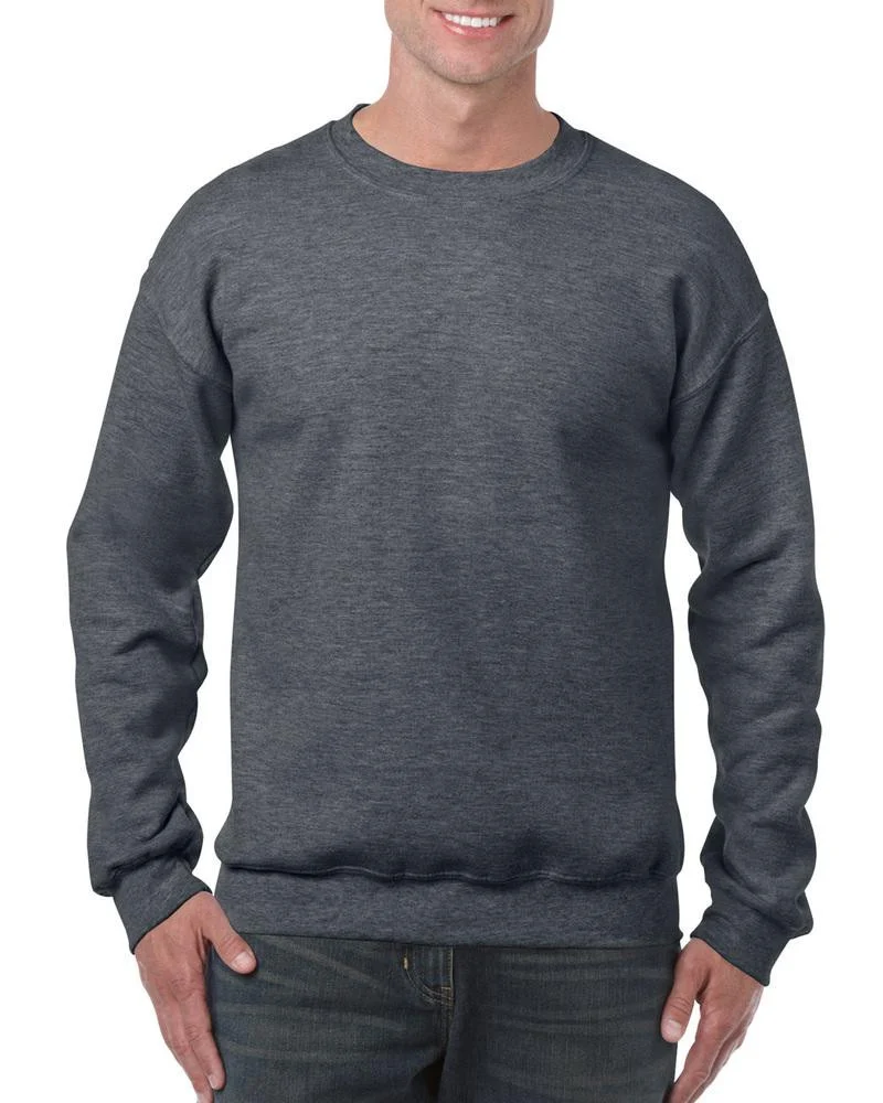 Gildan GN910 Heavy Blend Sweater – Dark Heather
