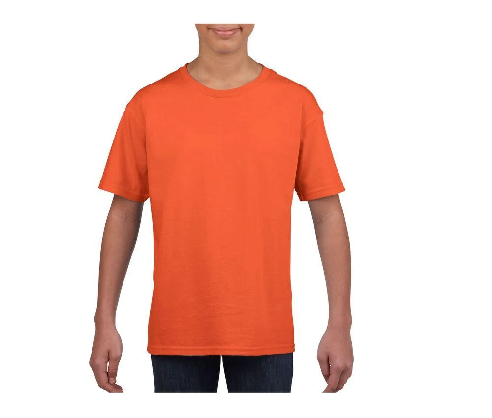 Gildan GN649 Softstyle Kinder T-shirt – Orange