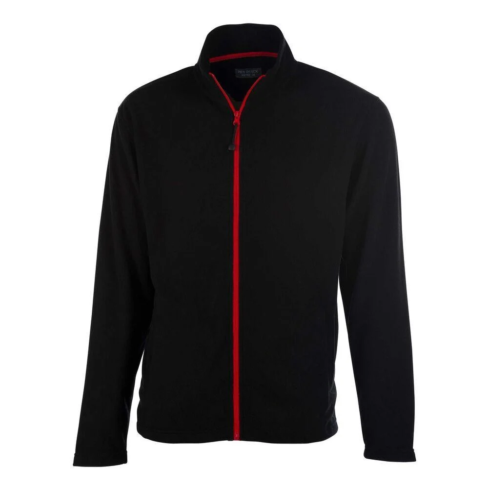 Pen Duick PK705 Arctic Softshell Jas Heren – Black/Red