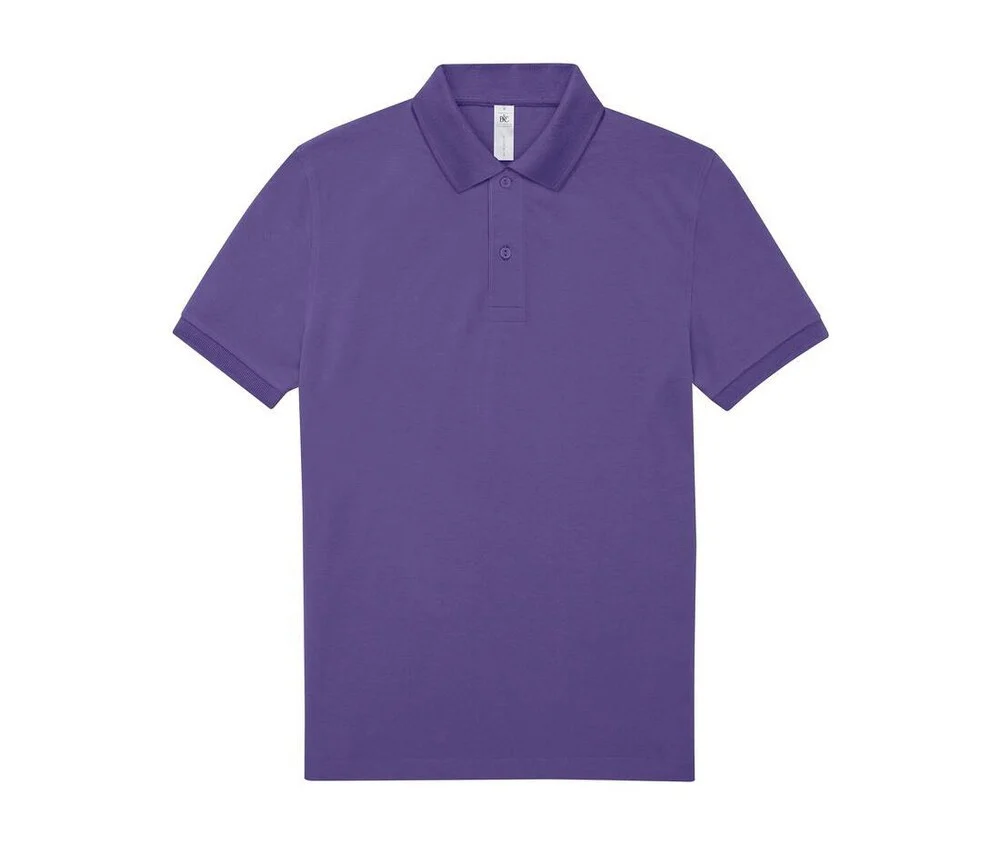 B&C BCU424 Fijne Piqué Polo – Radiant Purple