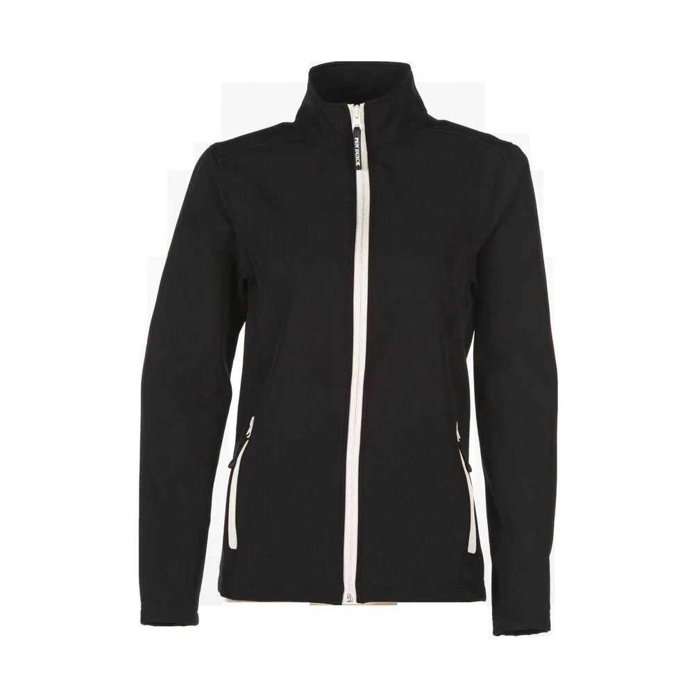 Pen Duick PK777 Magellan Softshell Jas Dames – Black/White