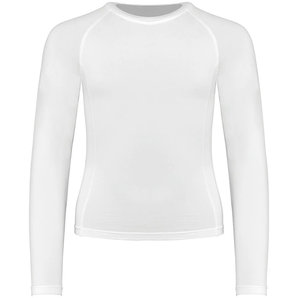Proact PA006 T-shirt Lange Mouwen Kinderen – Wit