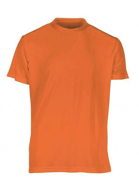 Sans Étiquette SE100 Sport T-shirt zonder Label – Fluorescent Orange