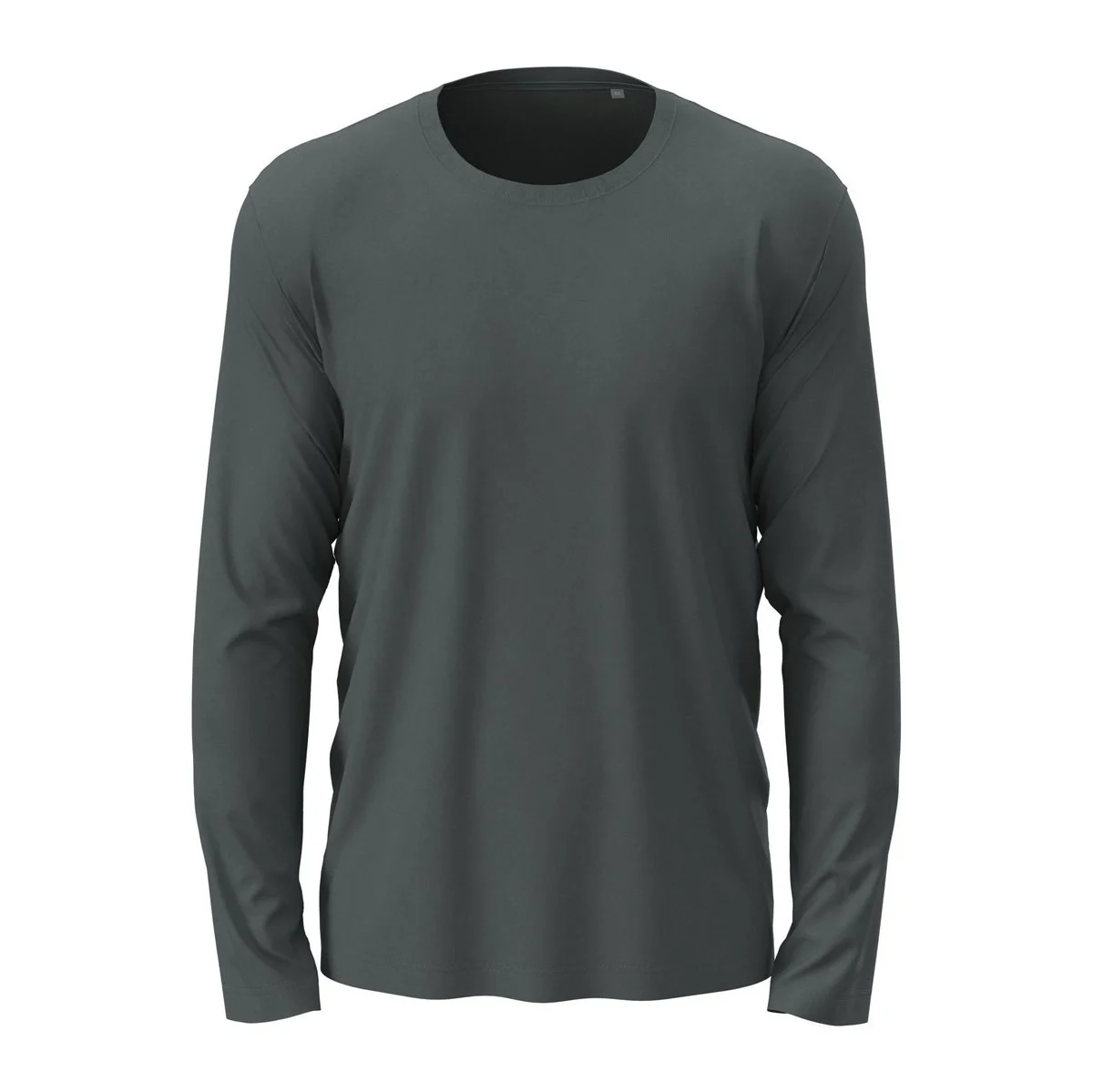 Stedman ST2500 T-shirt Lange Mouwen Heren – Slate Grey