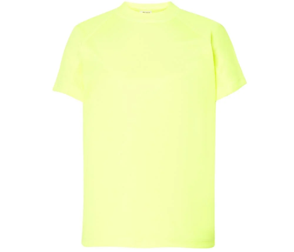 JHK JK902 Sport-T-shirt Kinderen – Gold Fluor