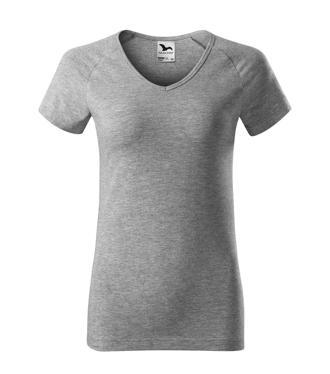 Malfini 128 Sport T-shirt Dames – Donkerblauw grijs