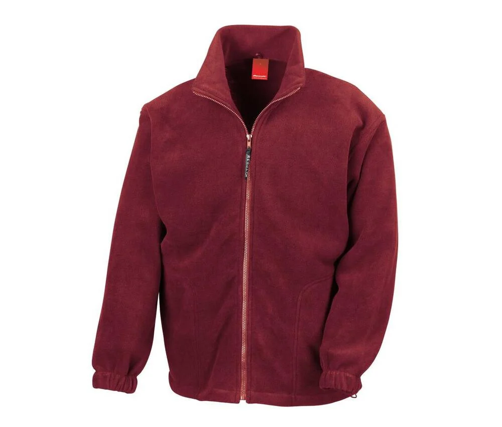 Result RS036 Active Fleecejas Heren – Burgundy