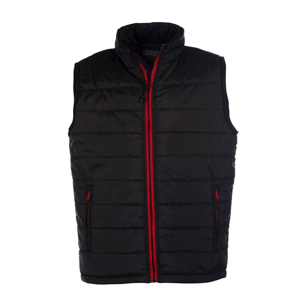 Pen Duick PK310 City Bodywarmer Heren – Black/Red