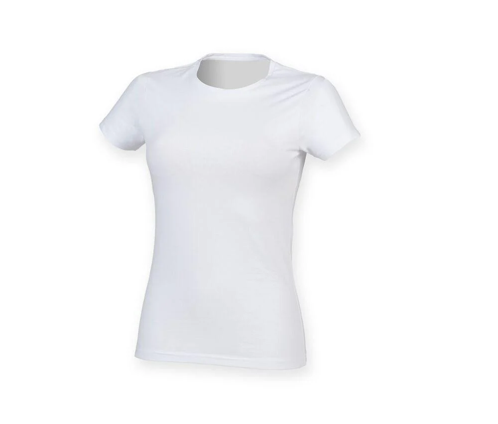Skinnifit SK121 Feel Good T-shirt Dames – White