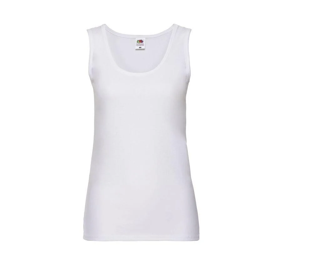 Fruit of the Loom SC1376 Tanktop Dames – White
