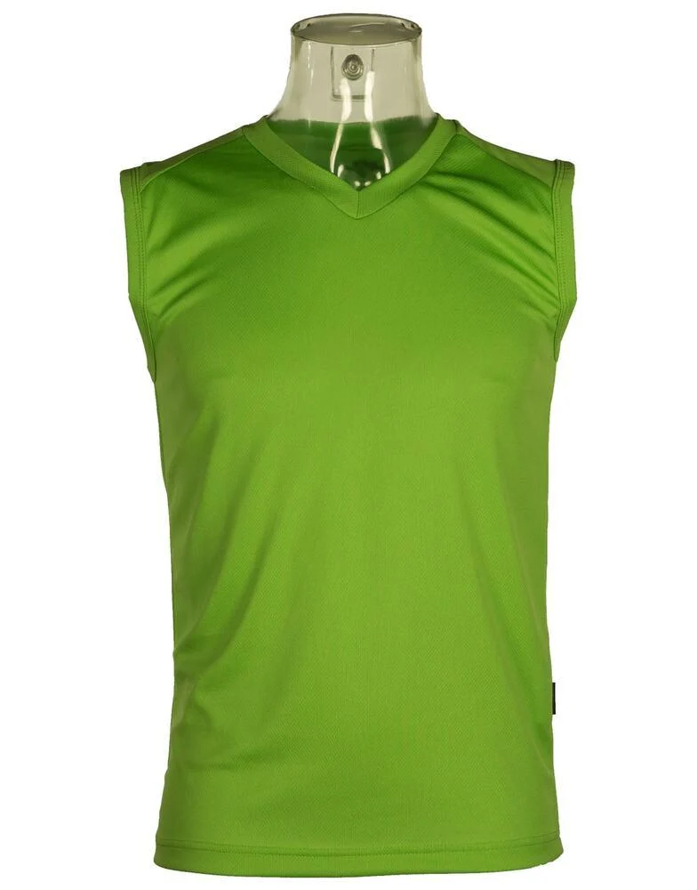 Mustaghata SPRINT Tanktop – Citroen groen