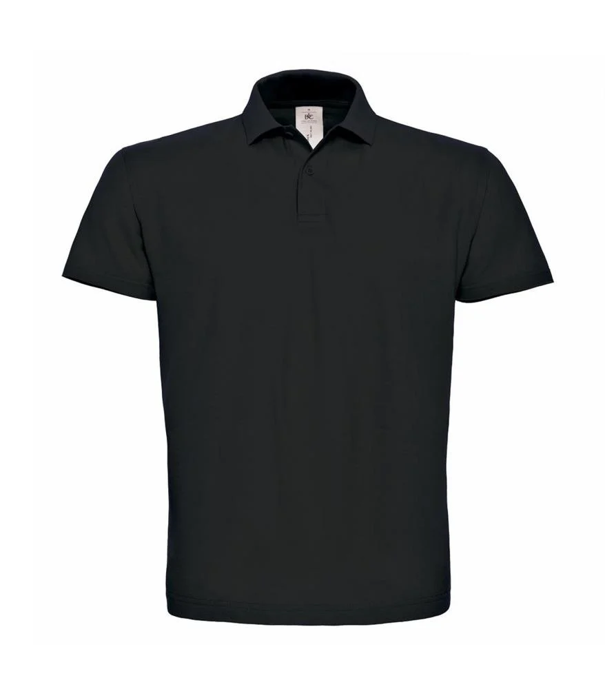 B&C BCID1 ID.001 Polo Heren – Black