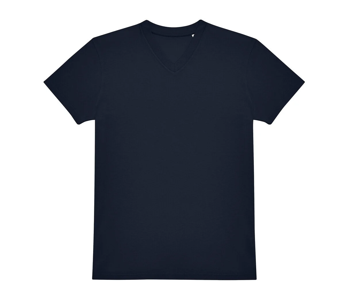 B&C BC01V V-hals T-shirt Heren 150 – Navy