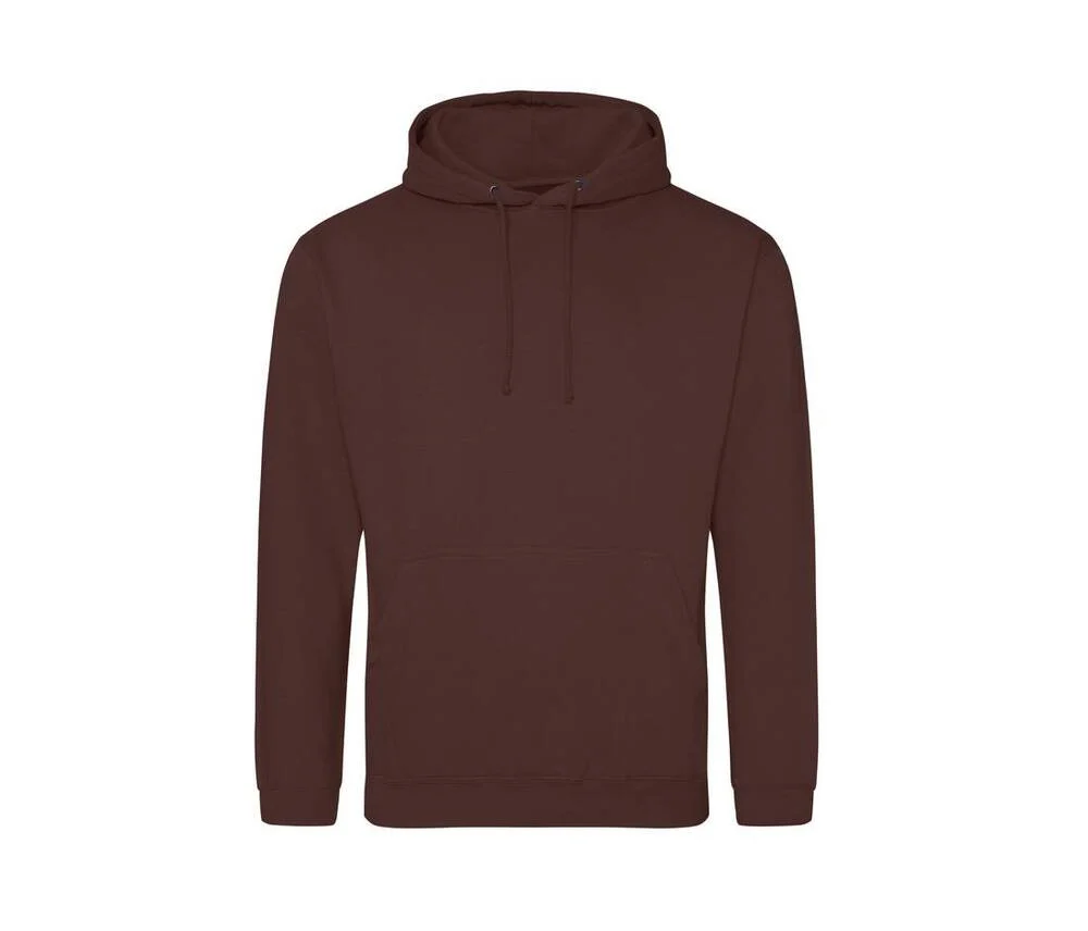 AWDIS Just Hoods JH001 College Hoodie – Chocolate Fudge Brownie